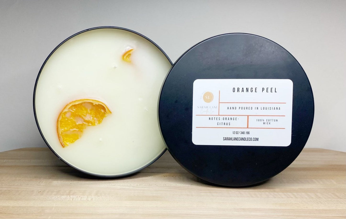 Orange Rind & Clove Luxury Candle
