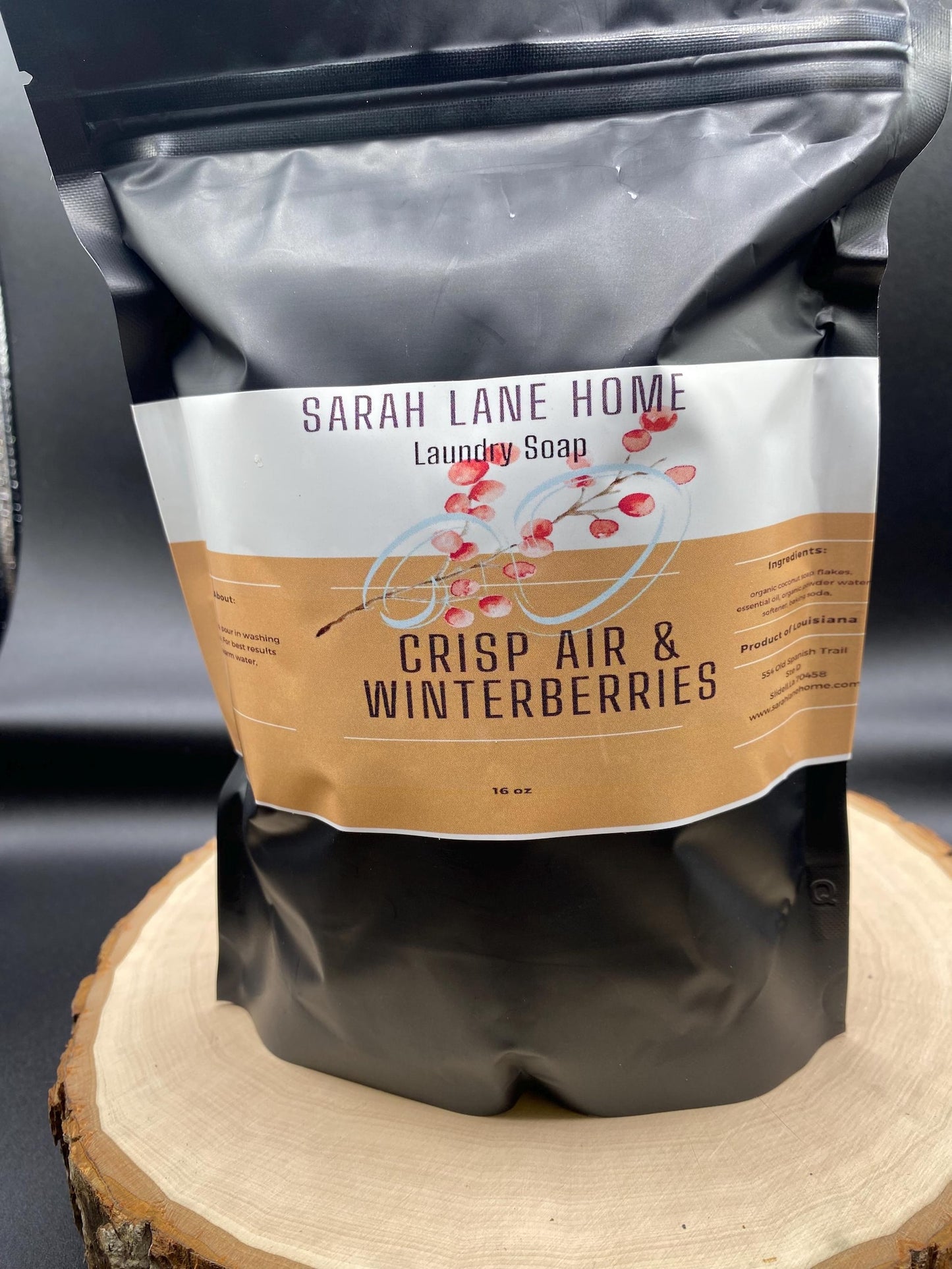 Crisp Air & Winter Berries Laundry Soap