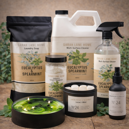 Eucalyptus & Spearmint Home Essentials Bundle