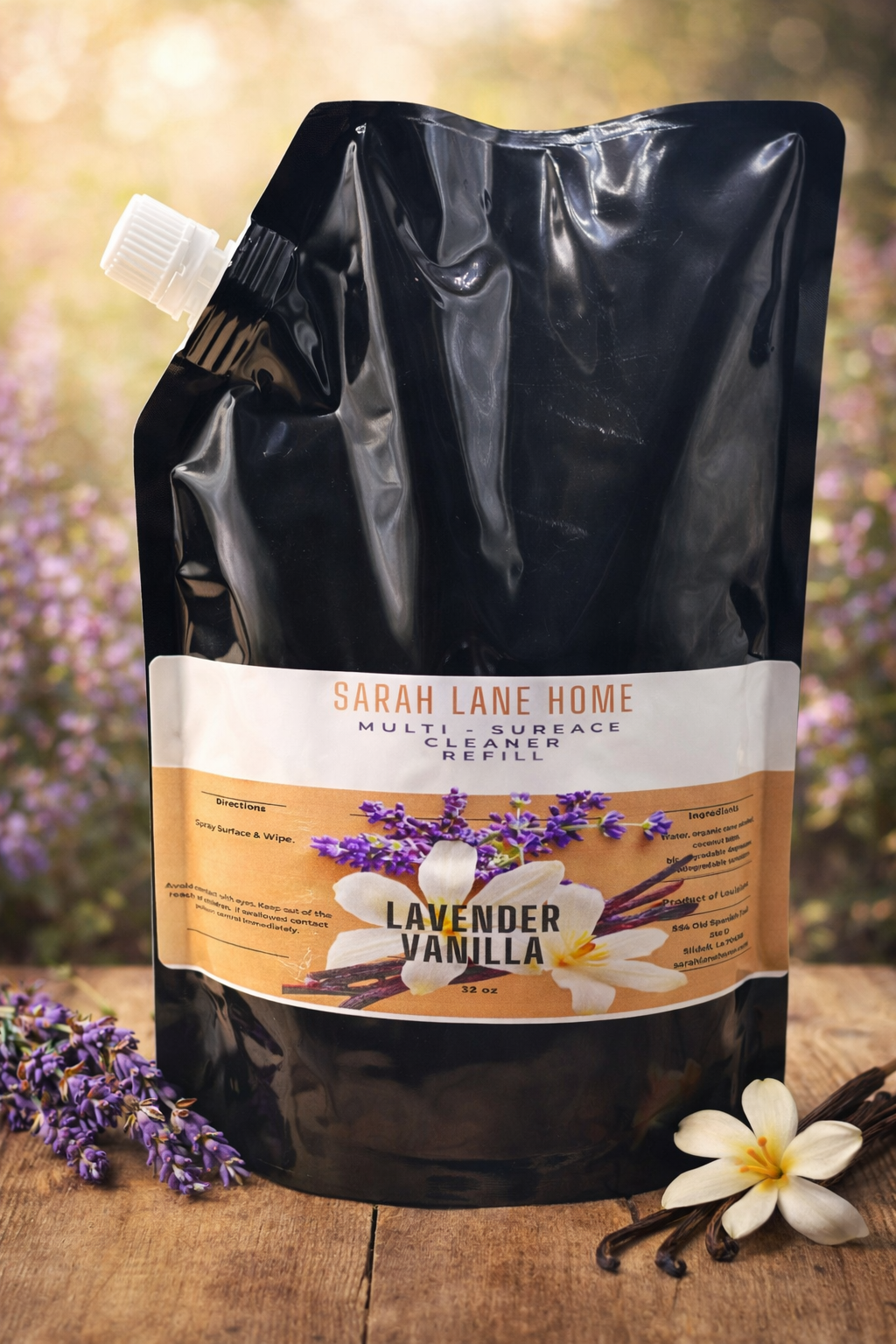 Lavender Vanilla Multi-Surface Cleaner Refill — 32 oz