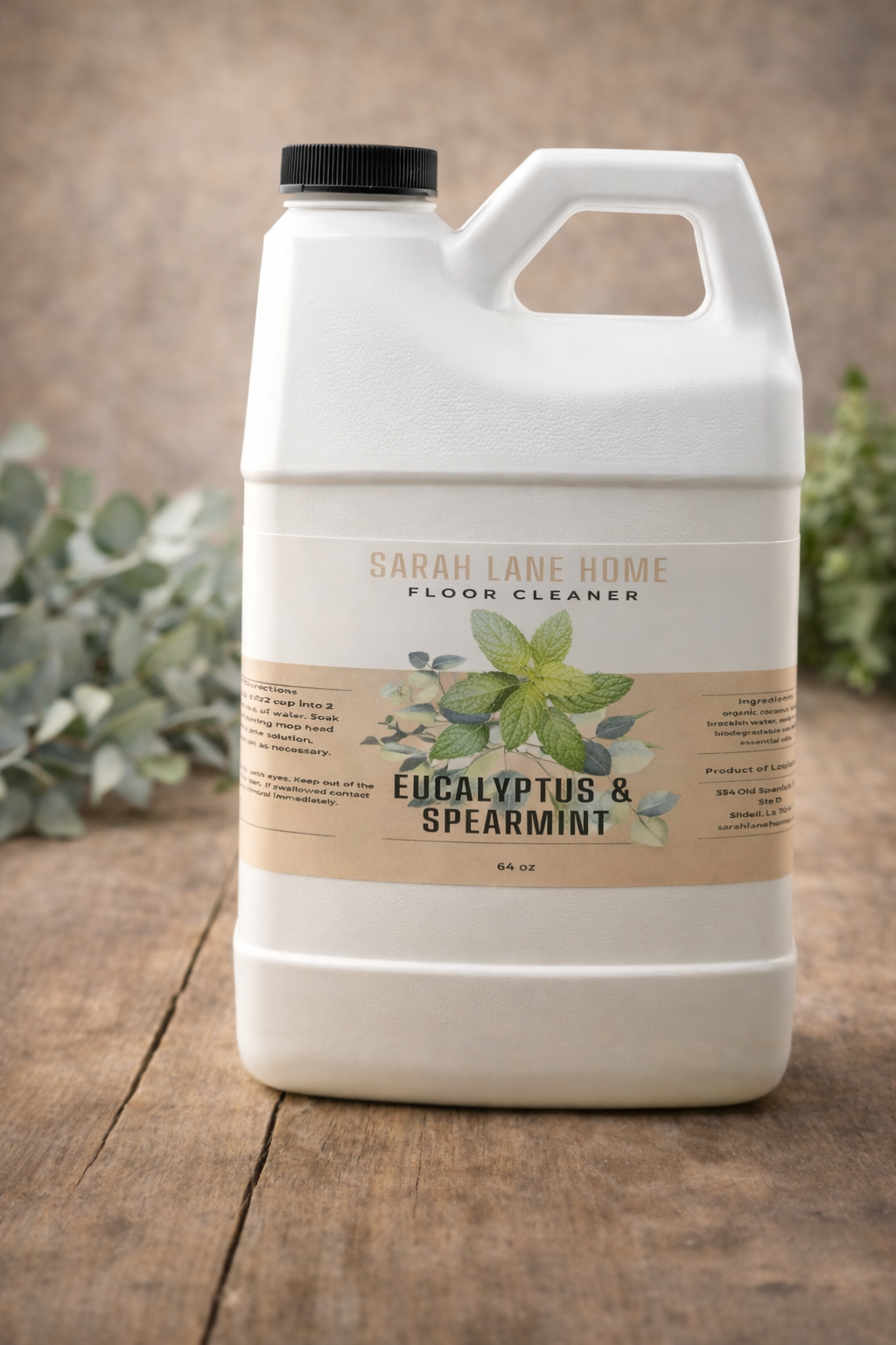Eucalyptus & Spearmint Floor Cleaner — 64 oz