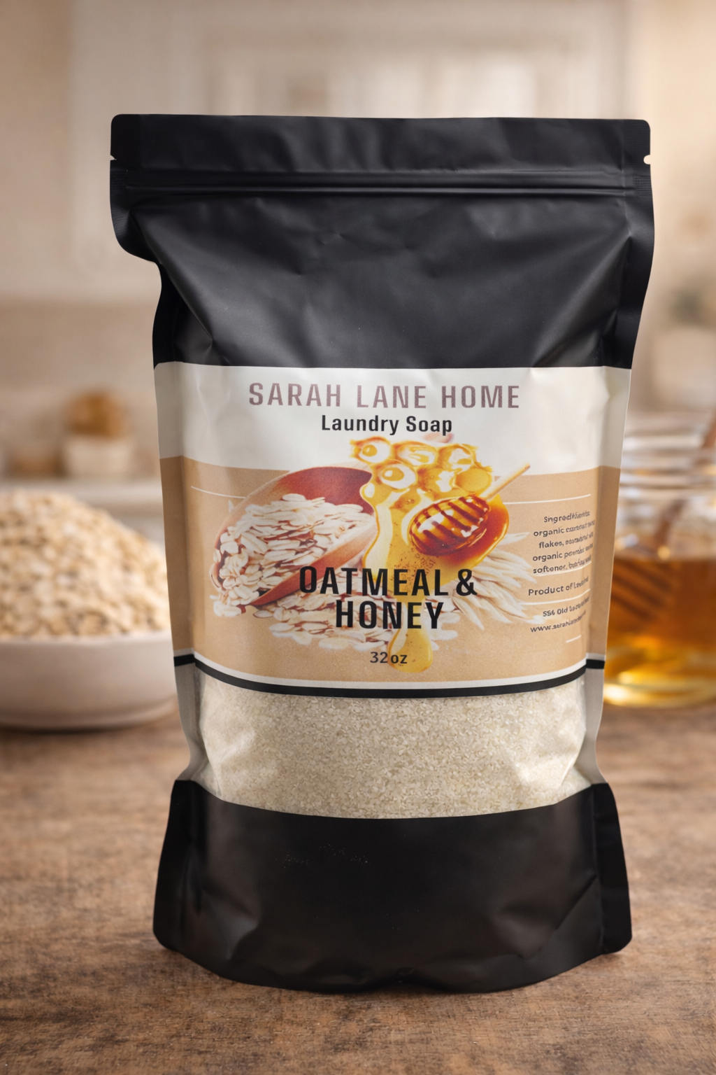 32oz Oatmeal & Honey Laundry Soap